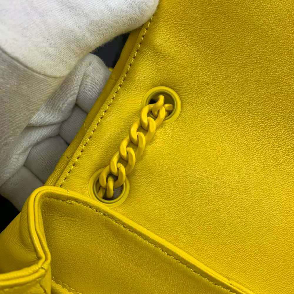 Prada Women Small Nappa Leather Prada Spectrum Bag-Yellow