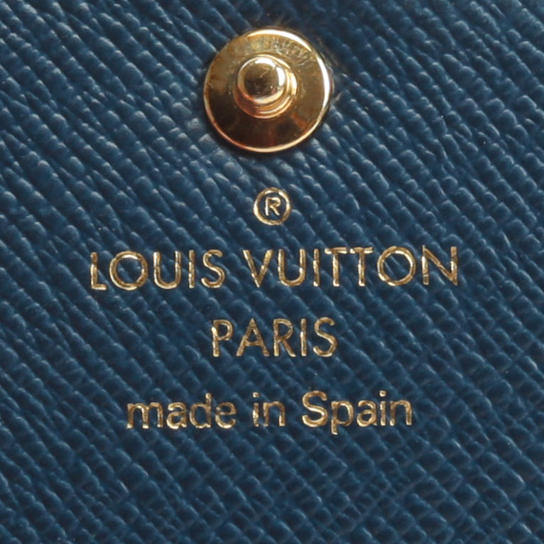 LOUIS VUITTON Jacquard Denim Sarah Wallet