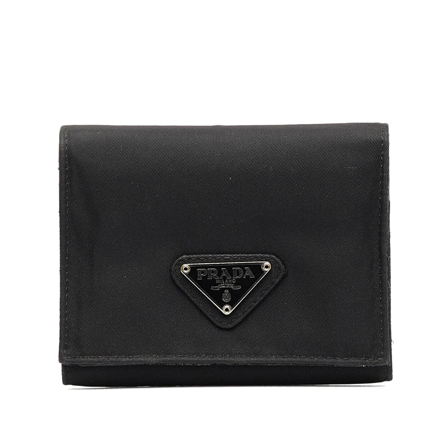 PRADA Tessuto Trifold Wallet Small Wallets