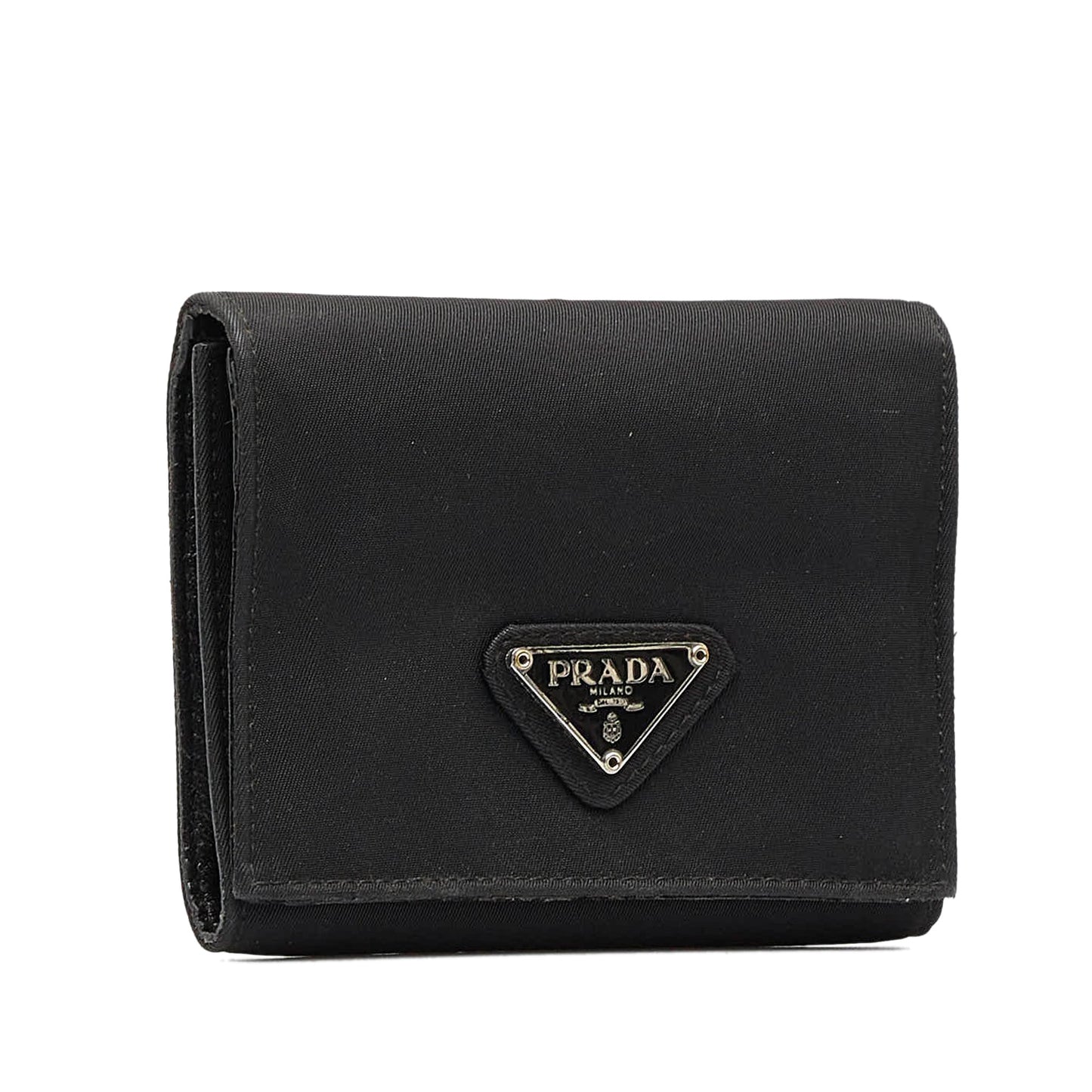 PRADA Tessuto Trifold Wallet Small Wallets