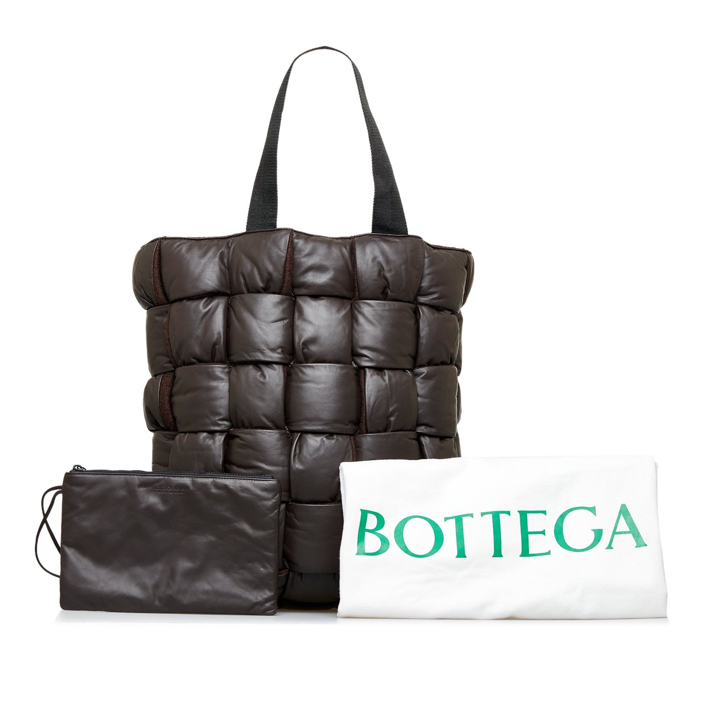 Brown Bottega Veneta Padded Maxi Intrecciato Tote