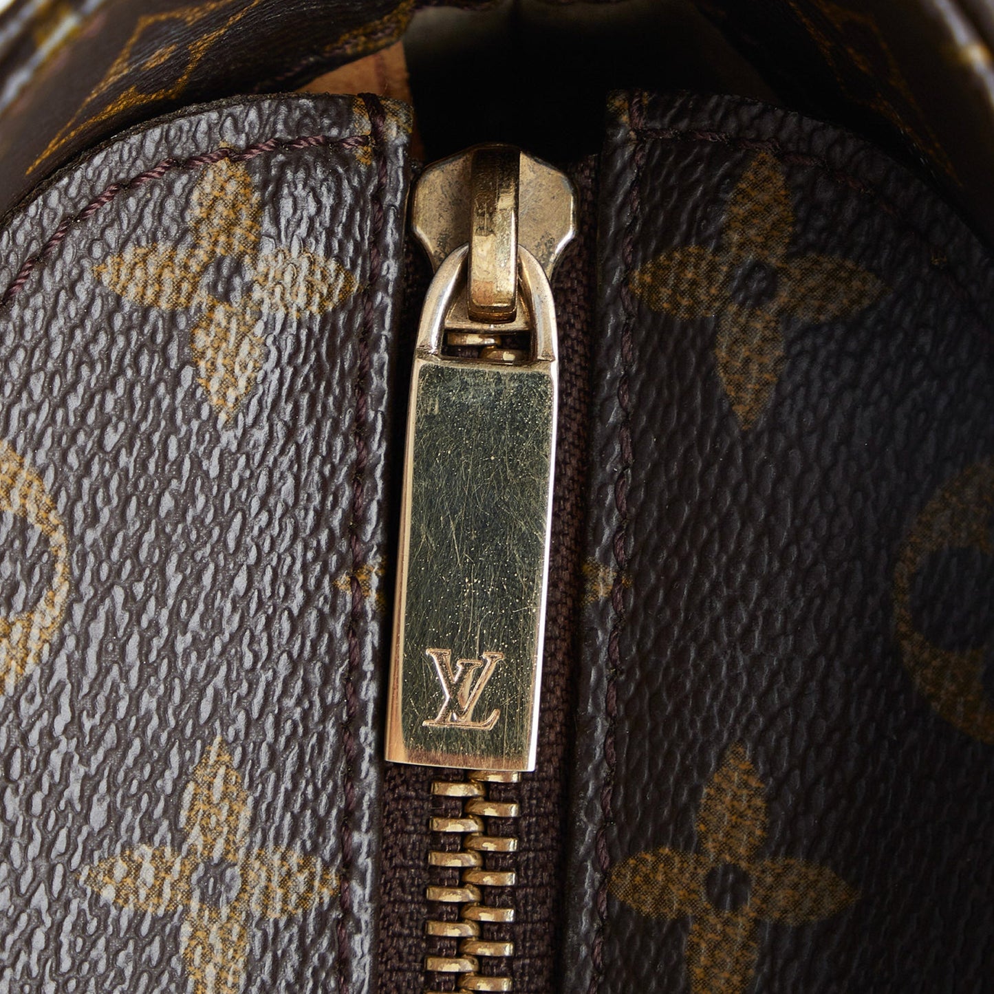 Brown Louis Vuitton Monogram Luco Tote Bag