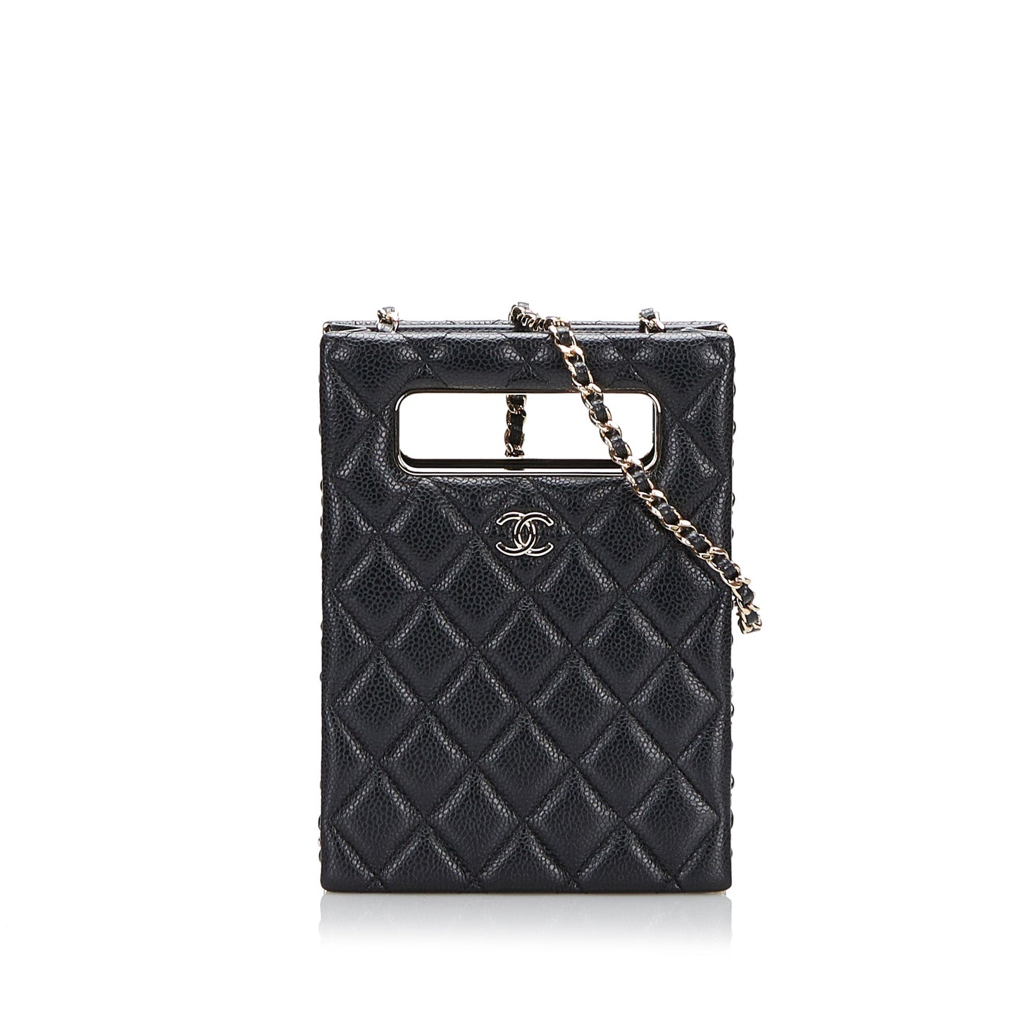 CHANEL Quilted Evening Bag