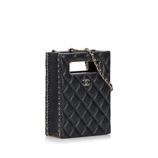 CHANEL Quilted Evening Bag