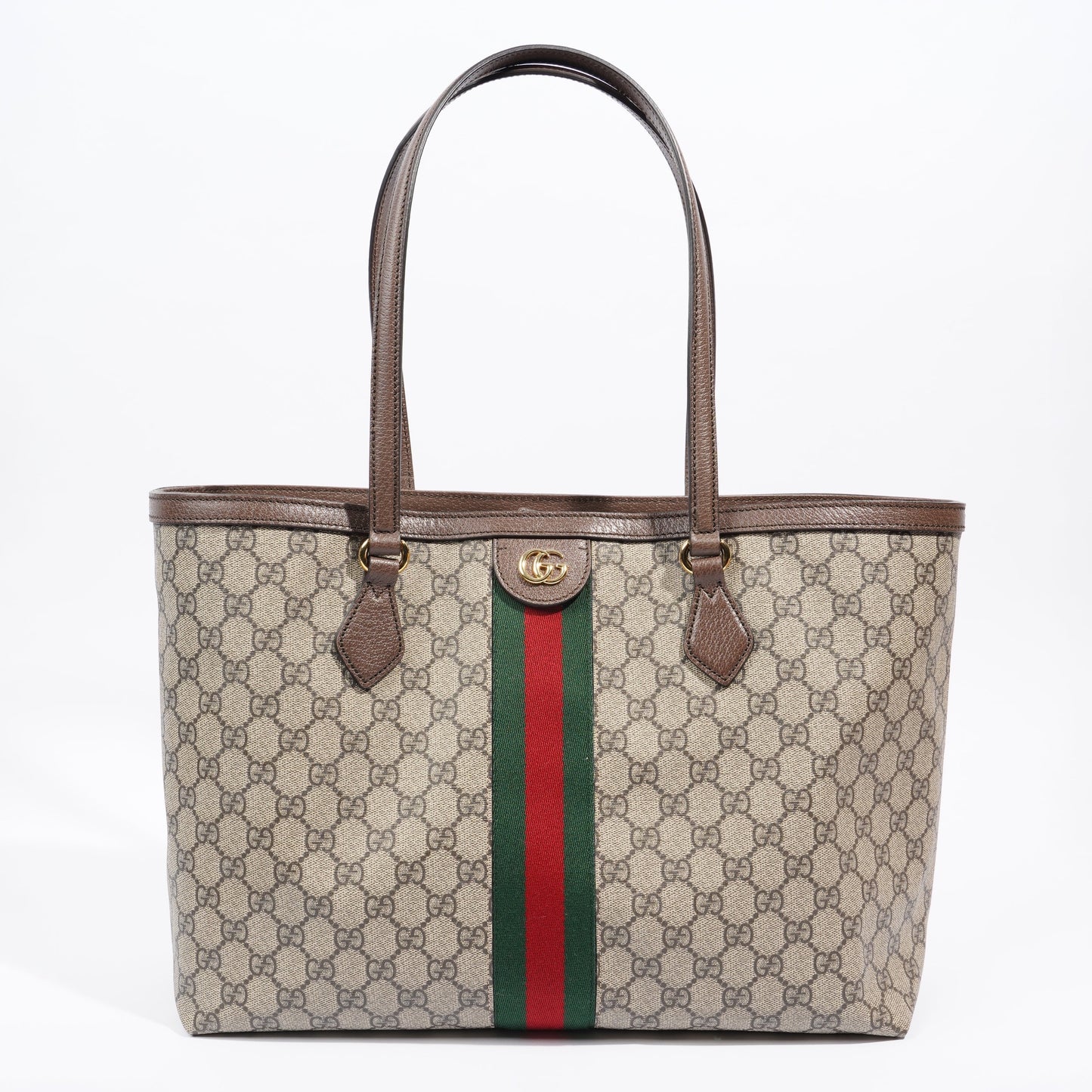 Gucci Ophidia Tote Supreme Coated Canvas Medium