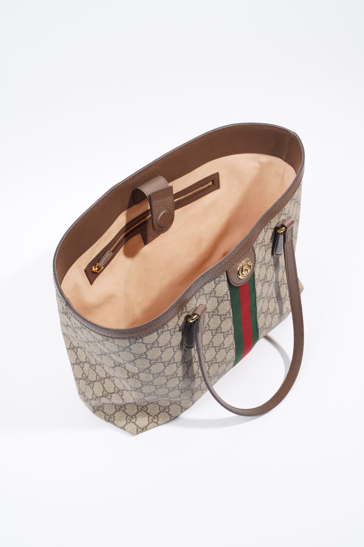 Gucci Ophidia Tote Supreme Coated Canvas Medium