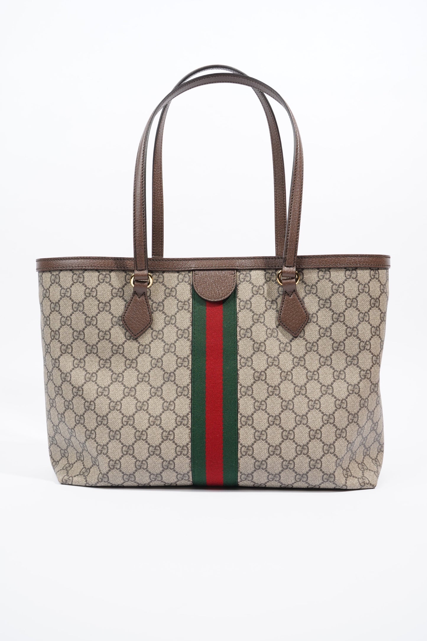 Gucci Ophidia Tote Supreme Coated Canvas Medium