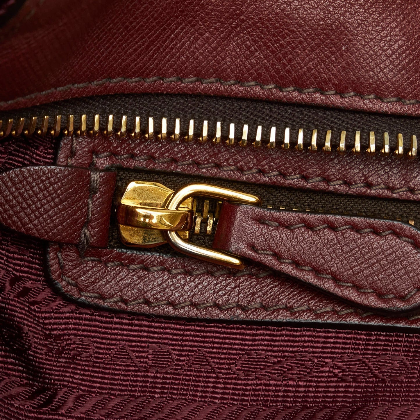 PRADA Vitello Daino Satchel