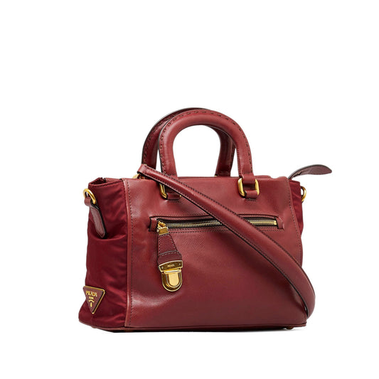 PRADA Vitello Daino Satchel