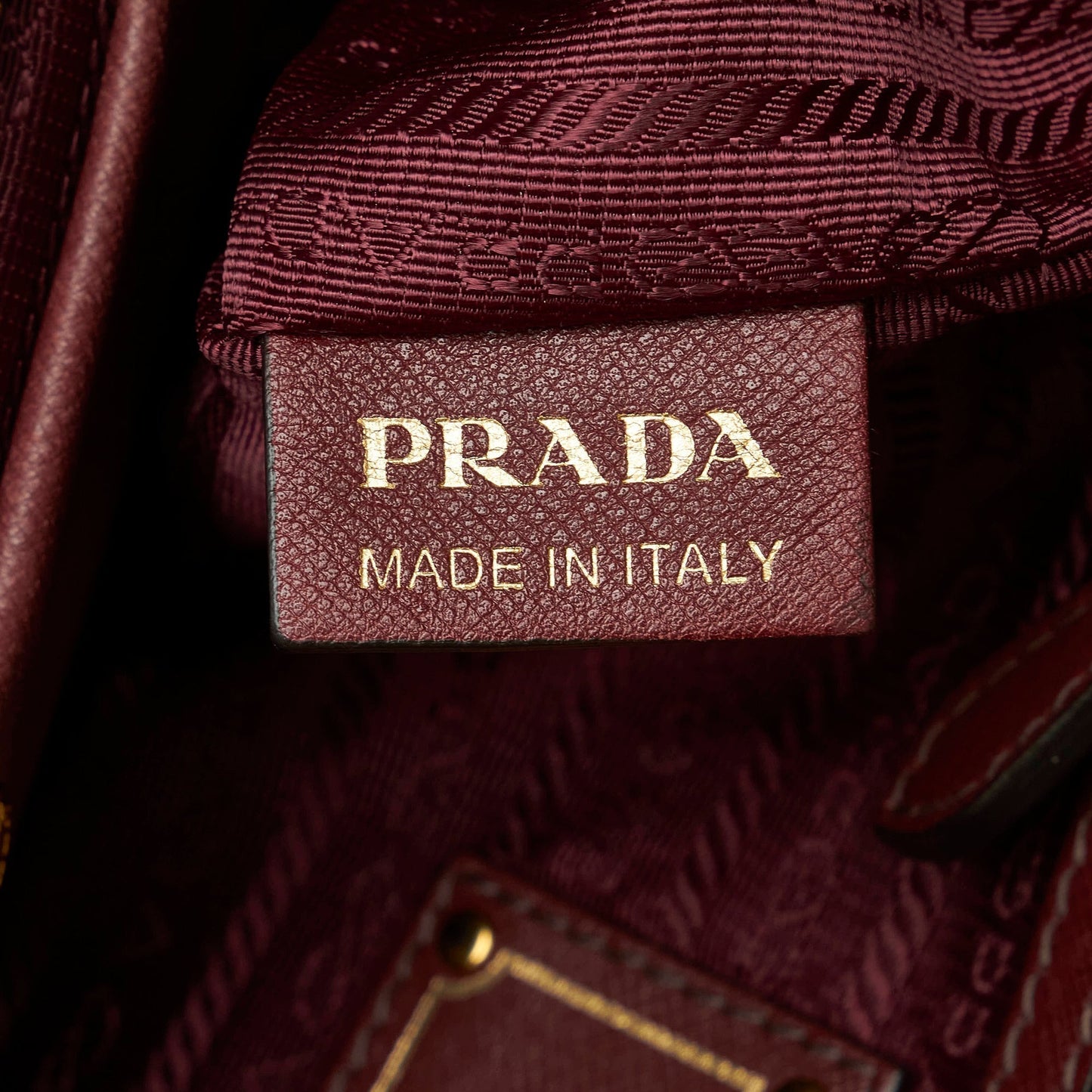 PRADA Vitello Daino Satchel