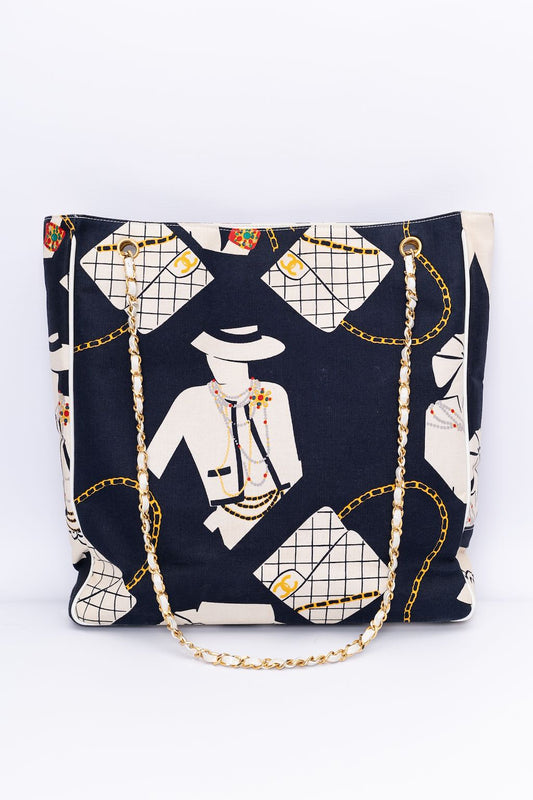 Sac cabas en toile Chanel