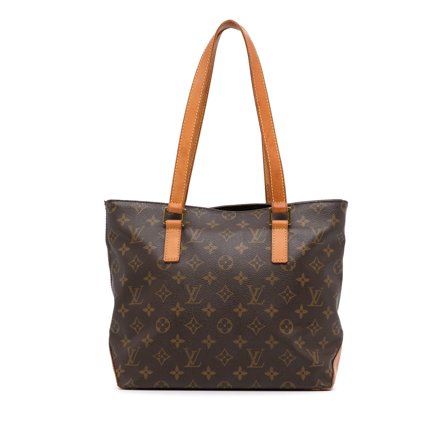 Brown Louis Vuitton Monogram Cabas Piano Tote Bag