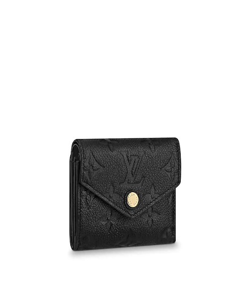 Louis Vuitton Zoé Wallet Monogram Empreinte Black