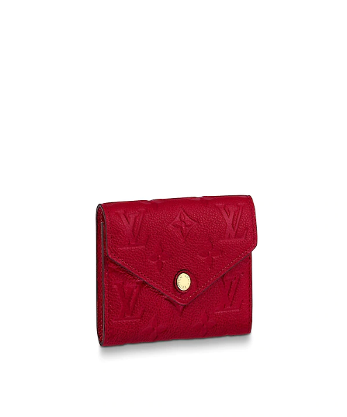 Louis Vuitton Zoé Wallet Monogram Empreinte Scarlet