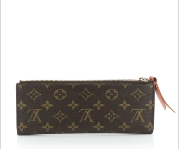 Louis Vuitton Adele Wallet Monogram Canvas Orange