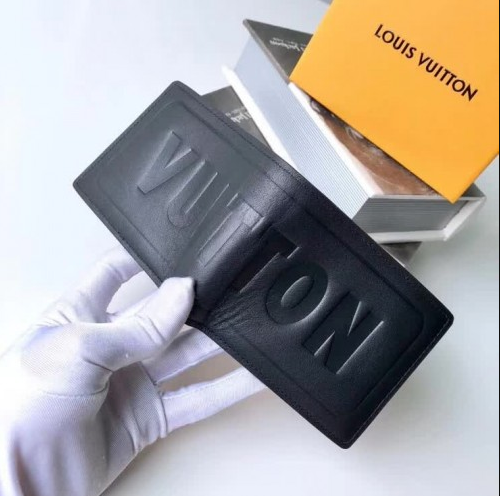 Louis Vuitton Fall-Winter 2018 Multiple Wallet Dark Infinity Leather