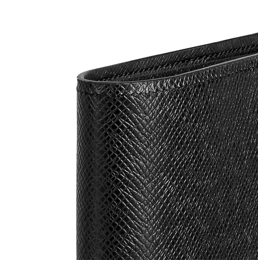 Louis Vuitton Multiple Wallet Taiga Leather Noir