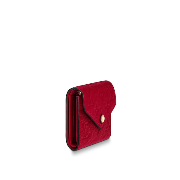 Louis Vuitton Zoé Wallet Monogram Empreinte Scarlet