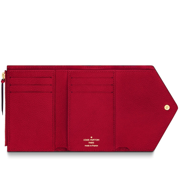 Louis Vuitton Zoé Wallet Monogram Empreinte Scarlet