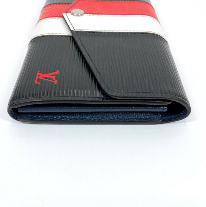 Louis Vuitton Zippy Wallet Epi Stripes special edition Noir