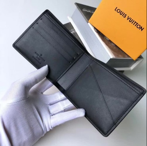 Louis Vuitton Fall-Winter 2018 Multiple Wallet Dark Infinity Leather