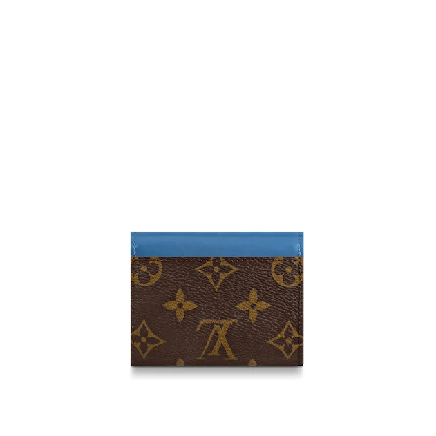 Louis Vuitton Zoé Wallet Monogram Bleu Jean colored leather