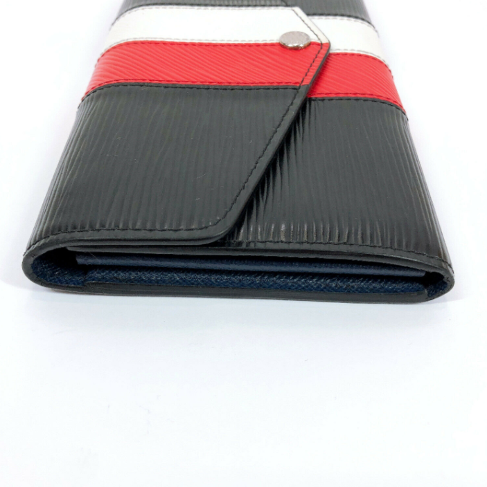 Louis Vuitton Zippy Wallet Epi Stripes special edition Noir