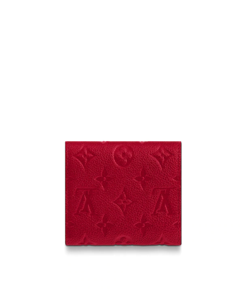 Louis Vuitton Zoé Wallet Monogram Empreinte Scarlet