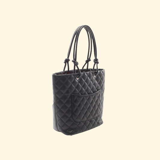 Chanel Cambon Tote Bag Black