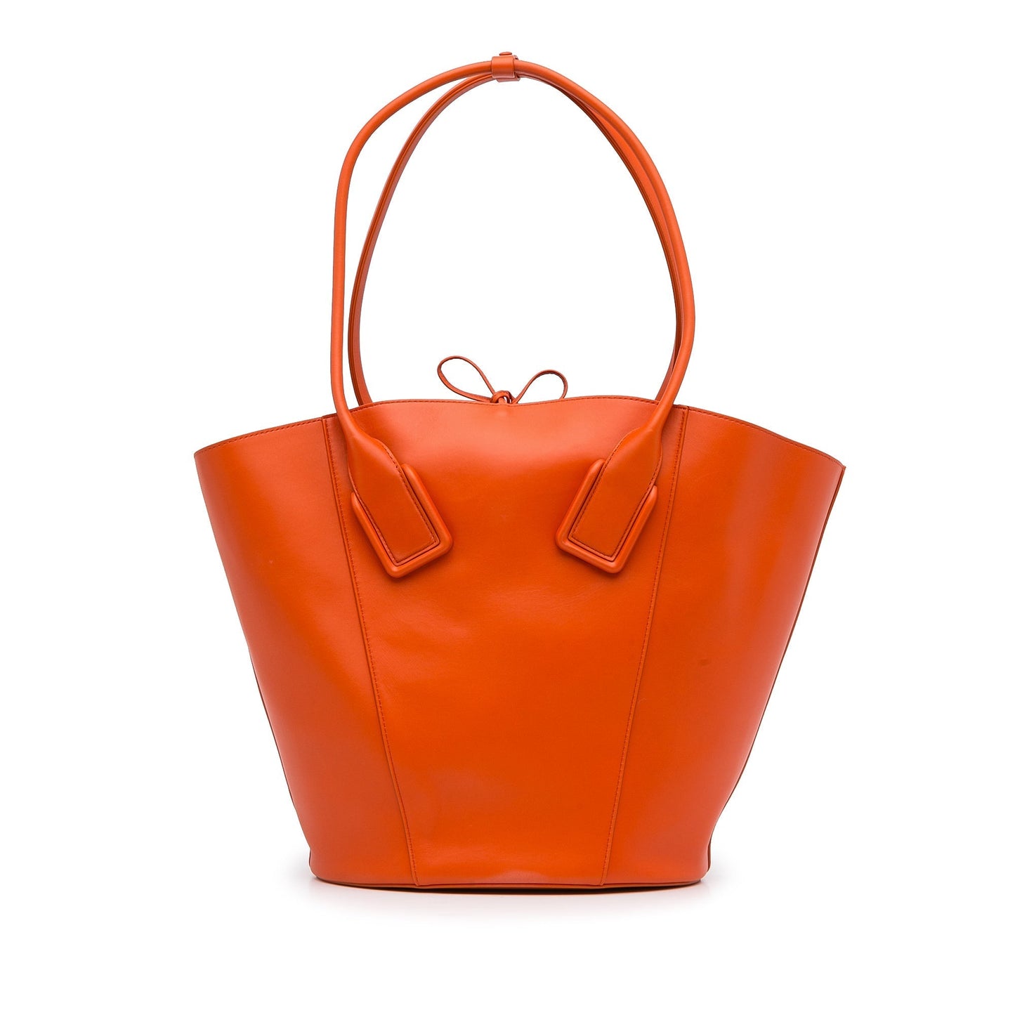 Orange Bottega Veneta Basket Tote