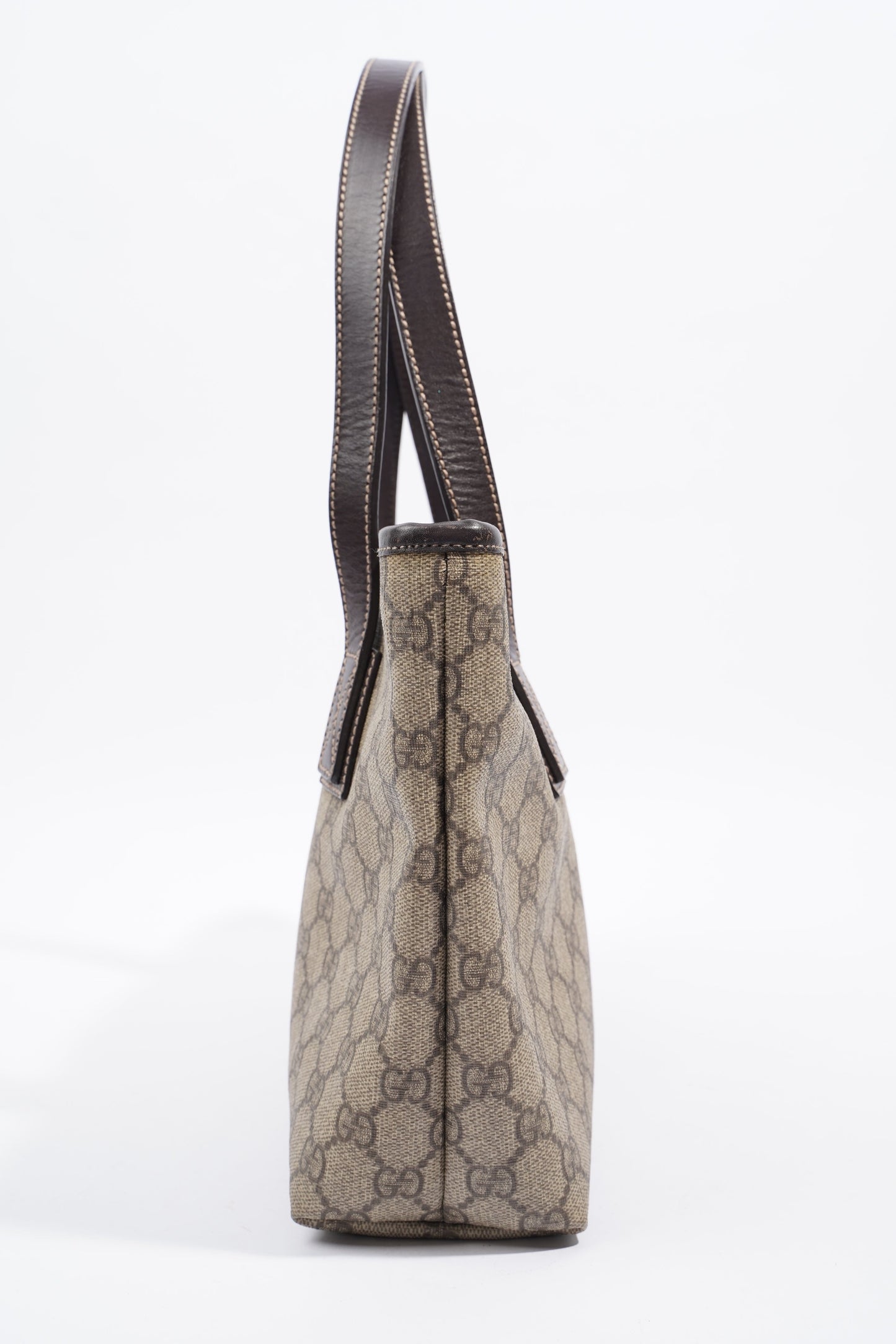 Gucci Zipped Mini Tote Supreme Print / Brown Canvas