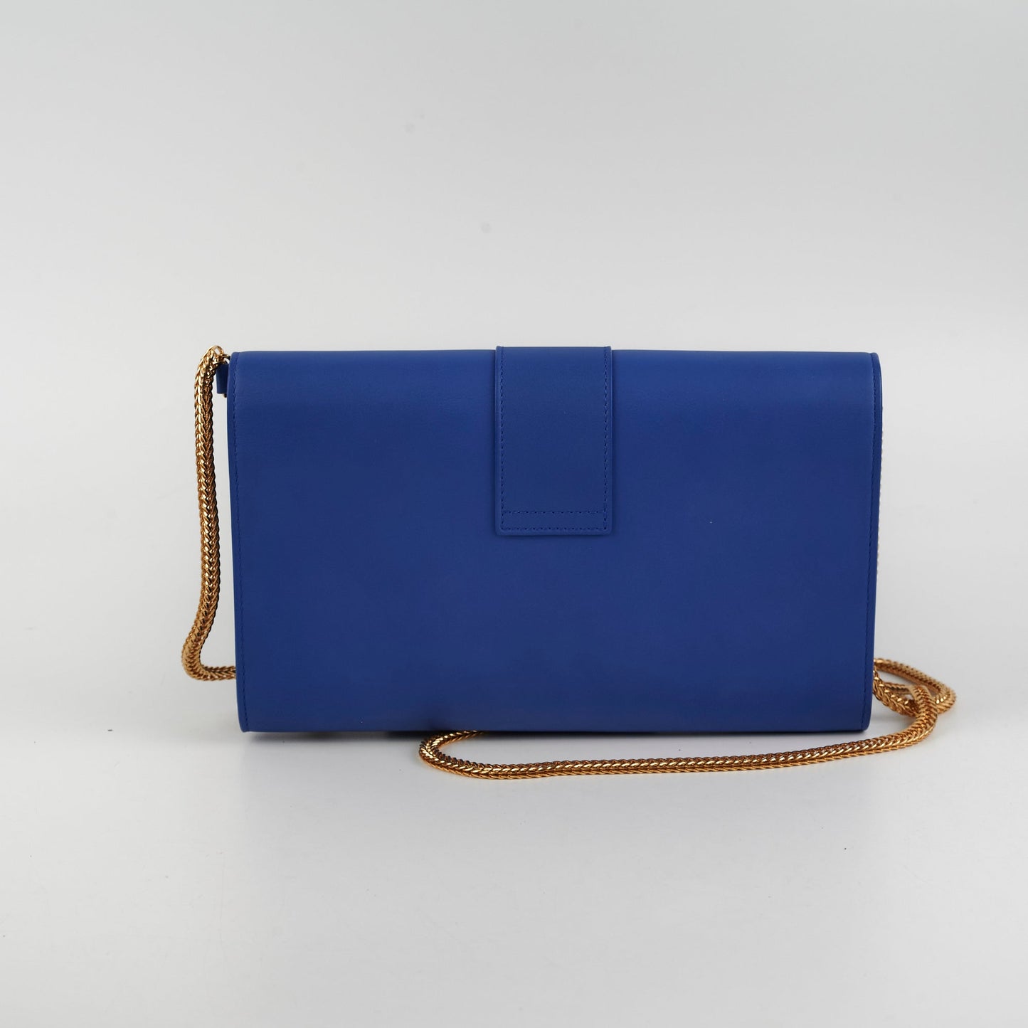 Saint Laurent Blue Ligne Y Clutch