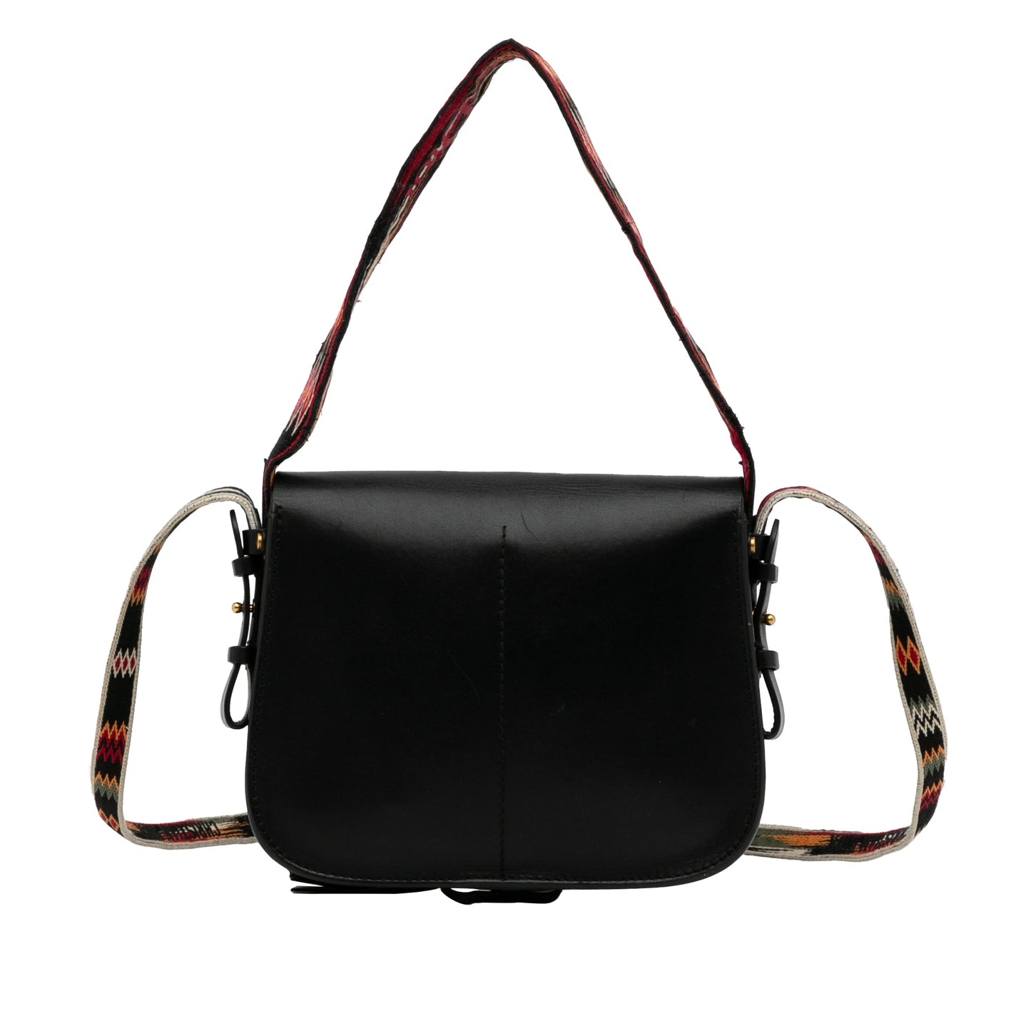 Dior Diorodeo Flap Black Calfskin