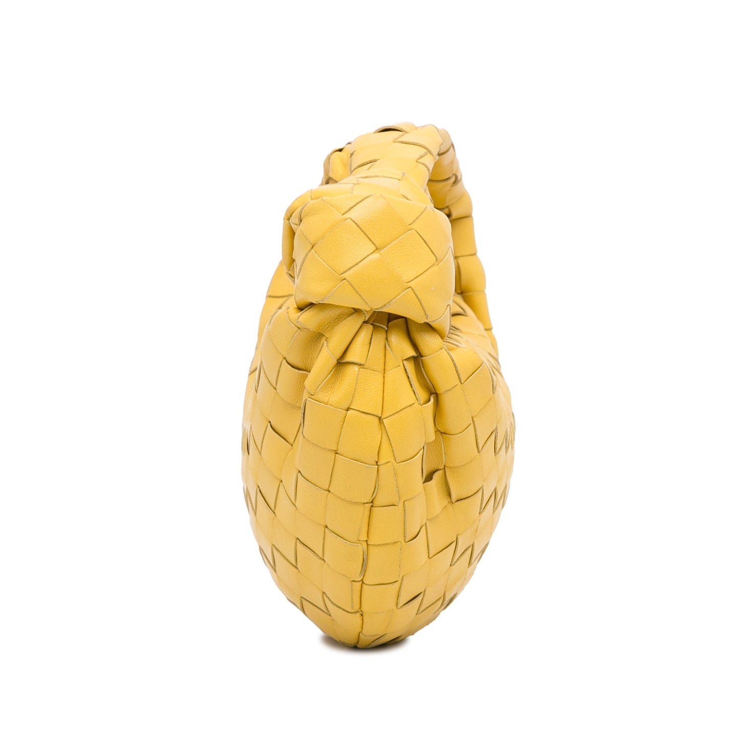 Bottega Veneta Jodie Mini Yellow Intrecciato