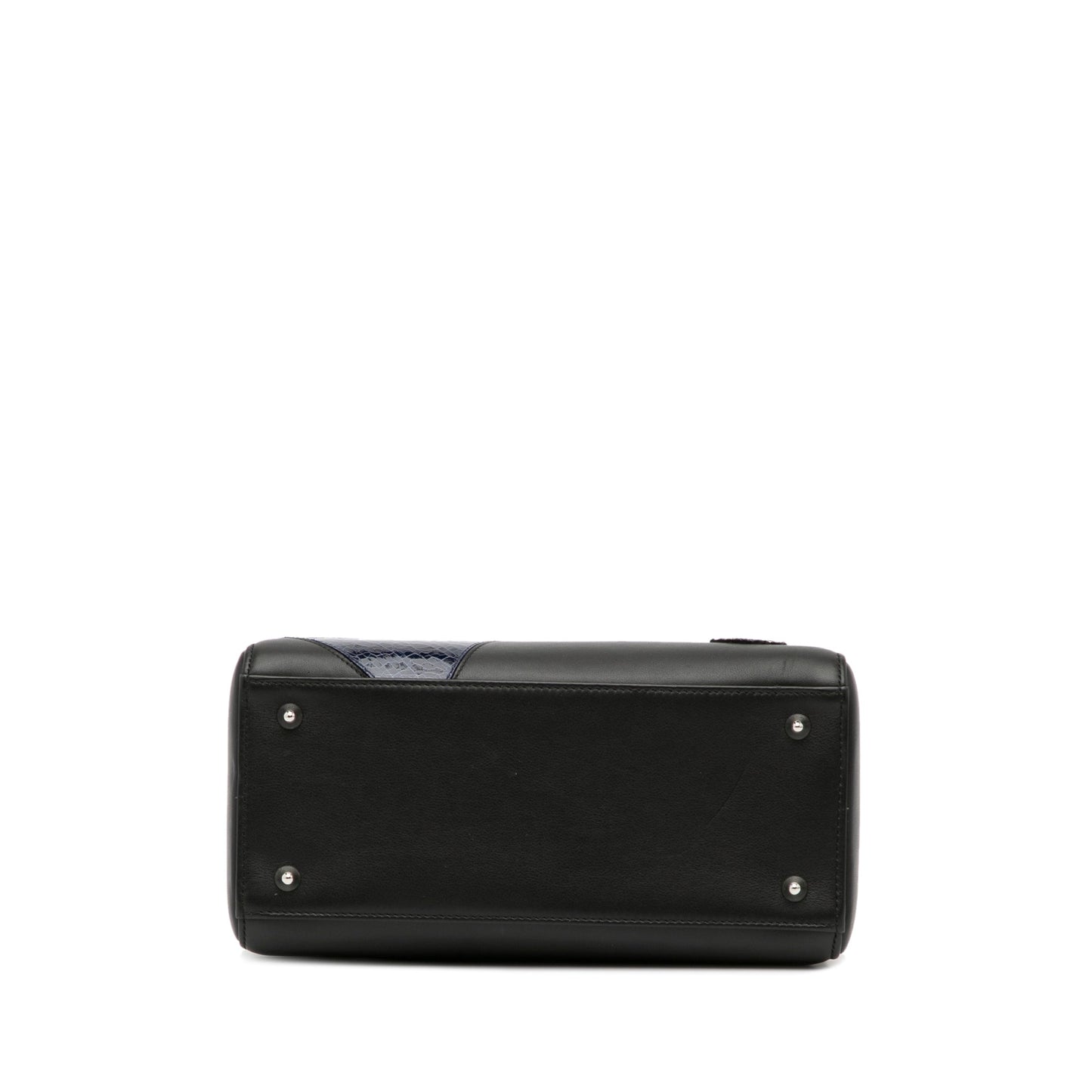 Dior Lady Dior Patchwork Medium Black Leather