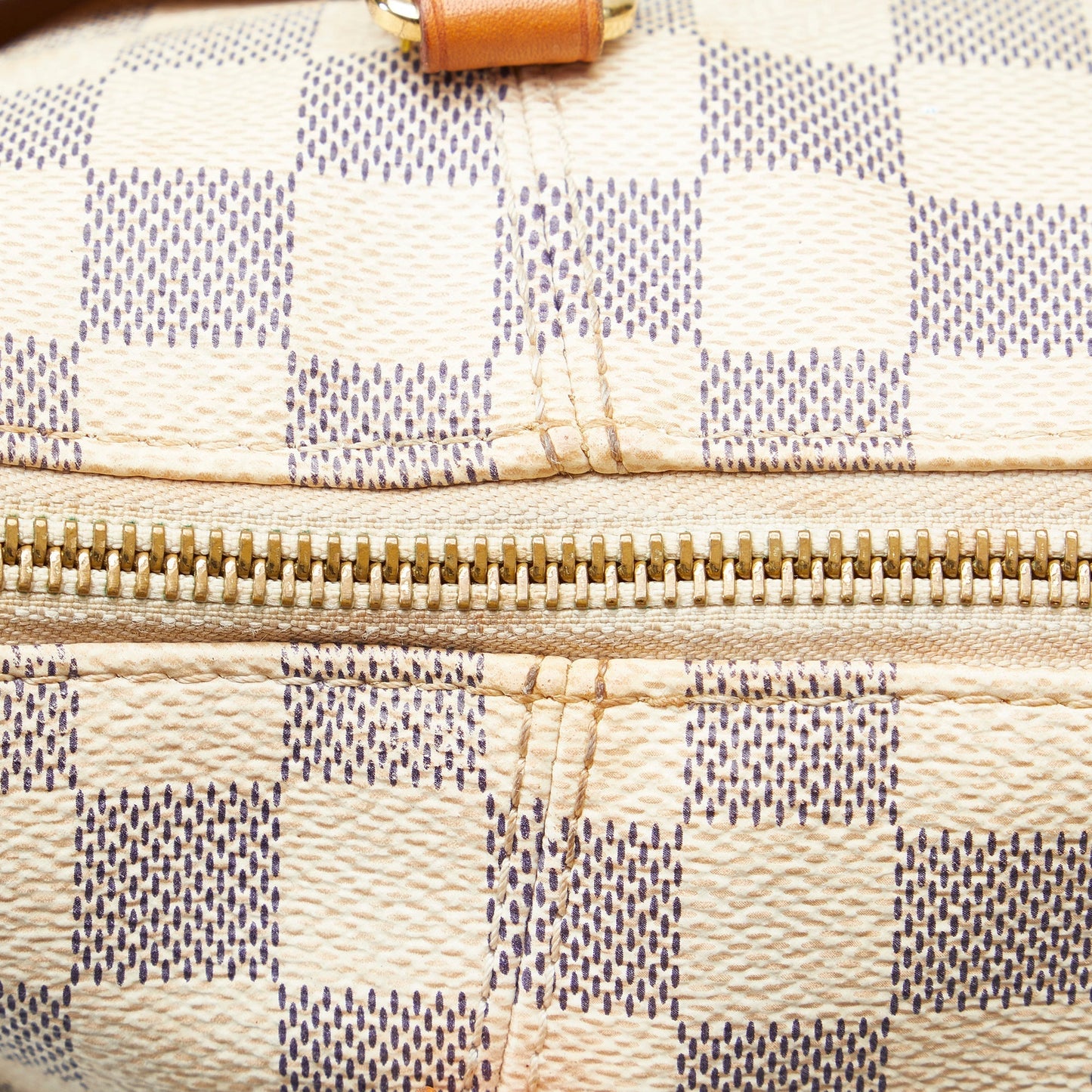 White Louis Vuitton Damier Azur Totally MM Tote Bag