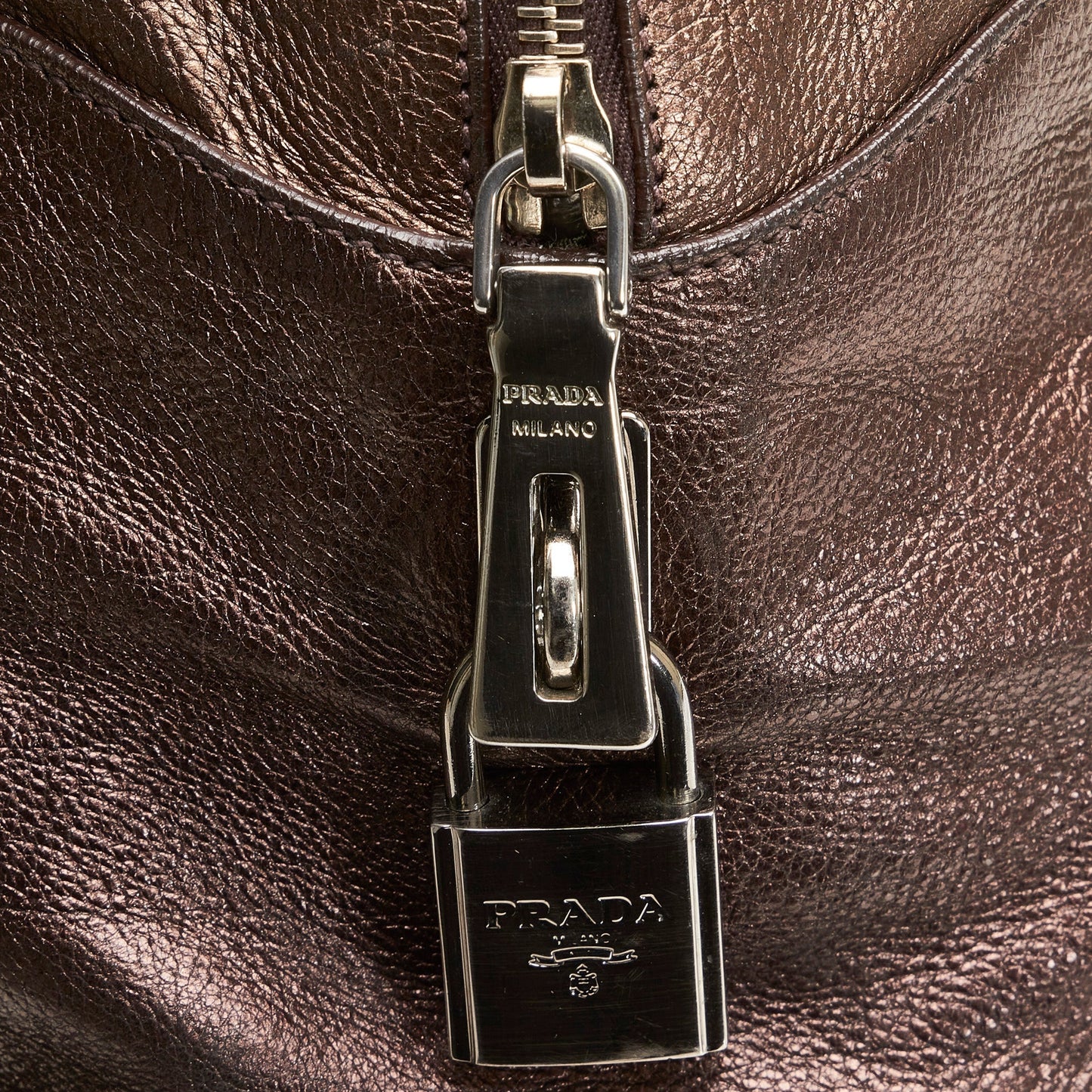 PRADA Leather Shoulder Bag