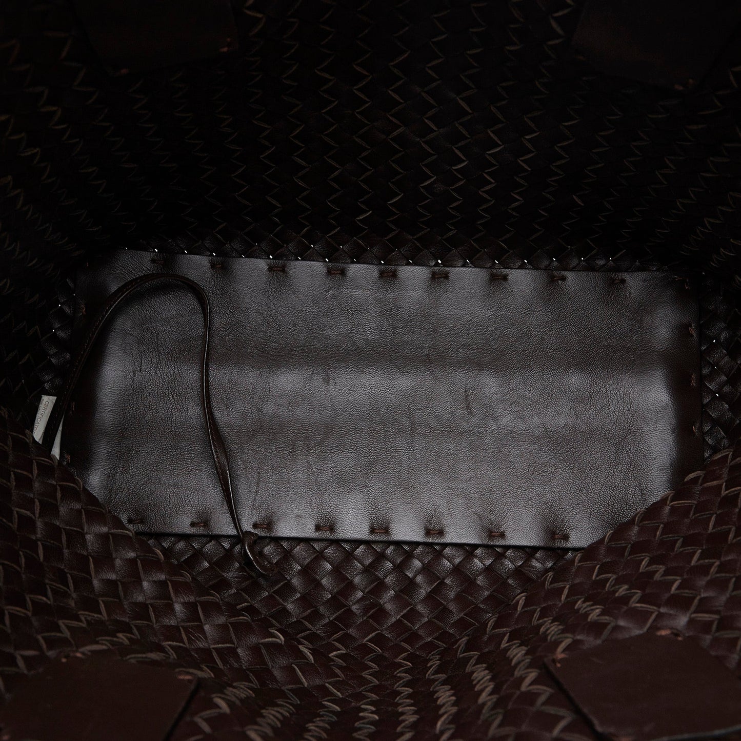 Brown Bottega Veneta Intrecciato Cabat Tote Bag