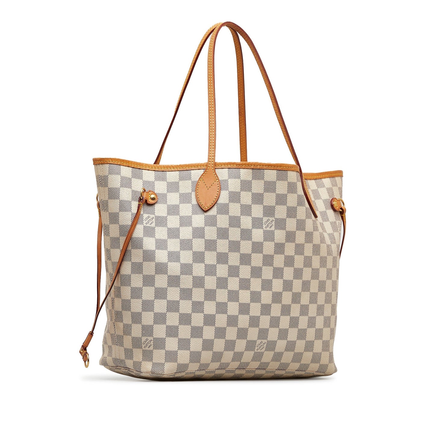 LOUIS VUITTON Damier Azur Neverfull MM Tote Bag