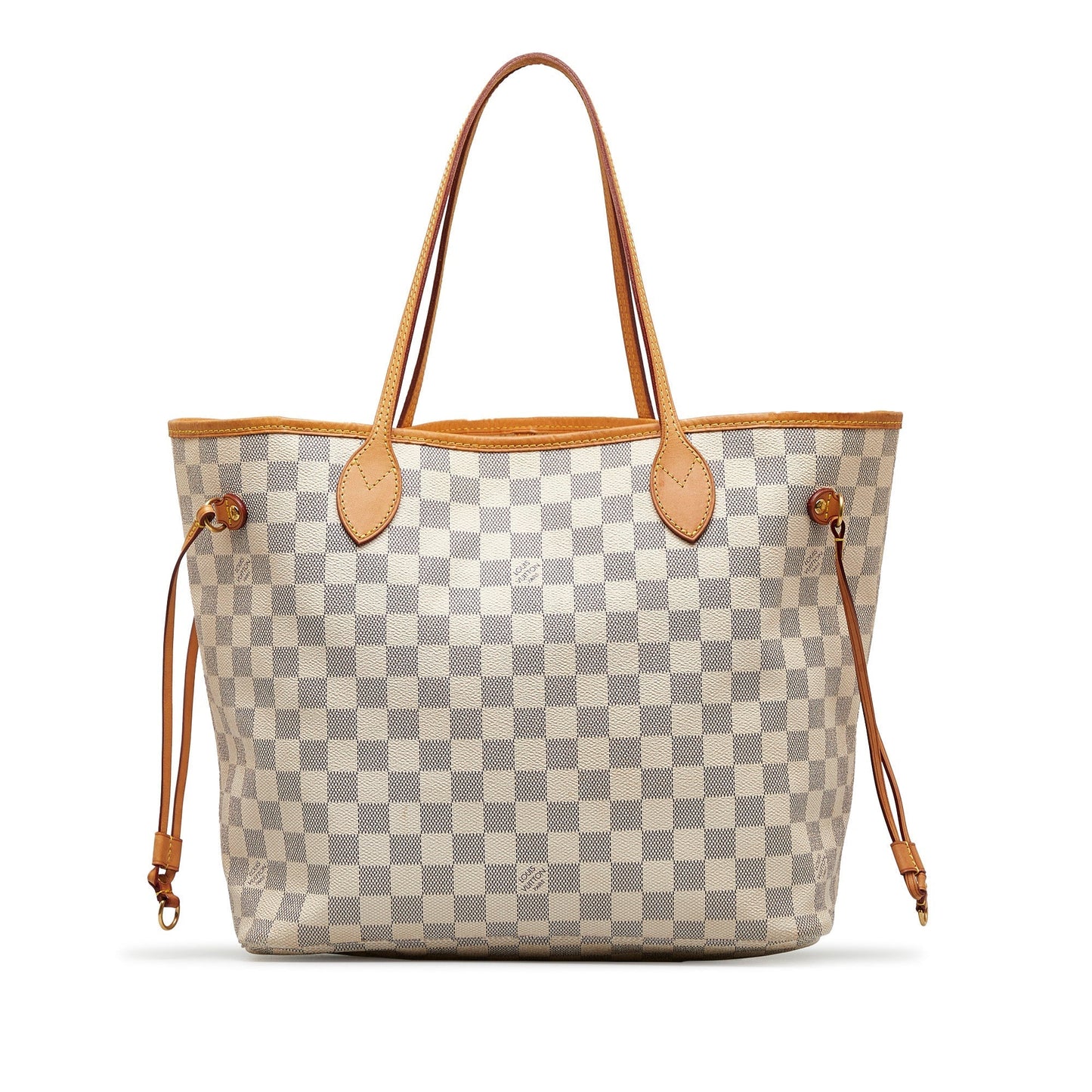 LOUIS VUITTON Damier Azur Neverfull MM Tote Bag