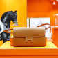 HM Constance Epsom Long To Go Wallet Brown For Women, Womenâ€™s Wallet 8.1in/21cm