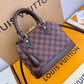 LV Alma BB Damier Ebene Canvas For Women, Womenâ€™s Handbags, Shoulder And Crossbody Bags 9.3in/23.5cm LV N41221