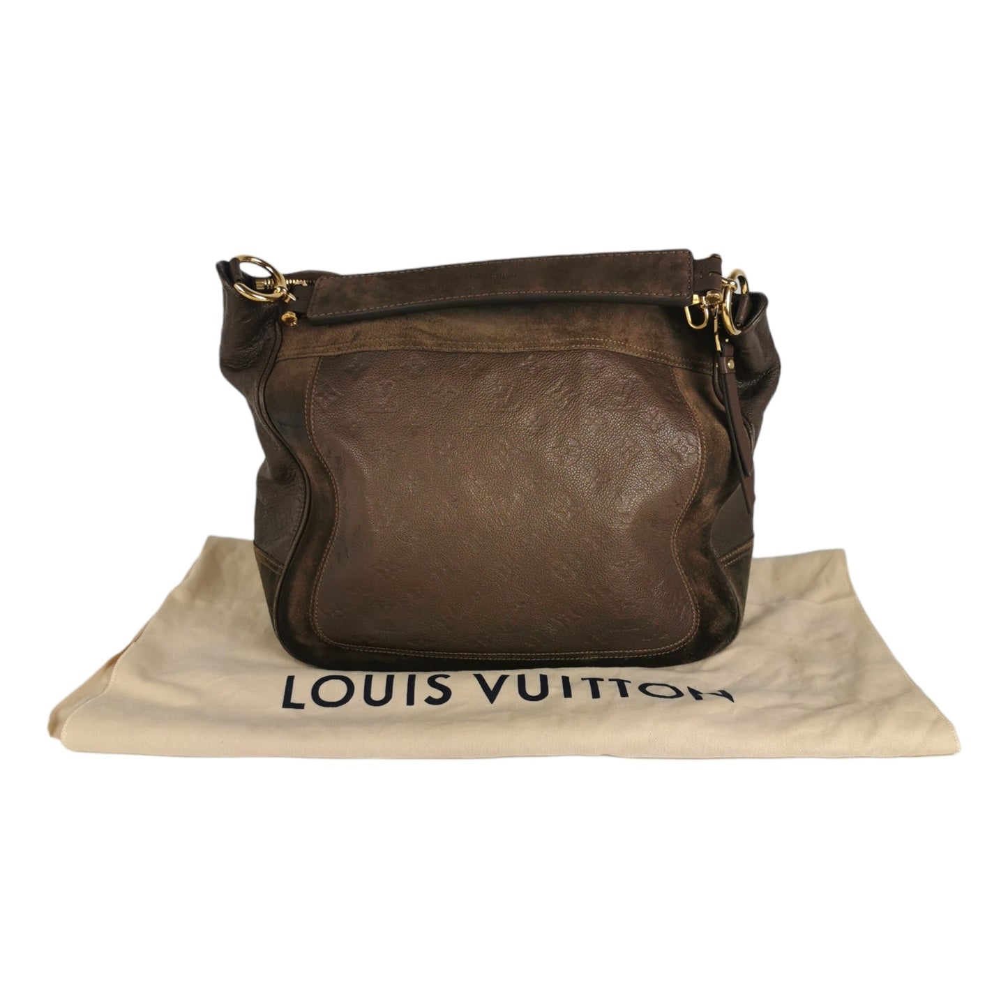 Louis Vuitton Brown Tote Bag Monogram Empreinte