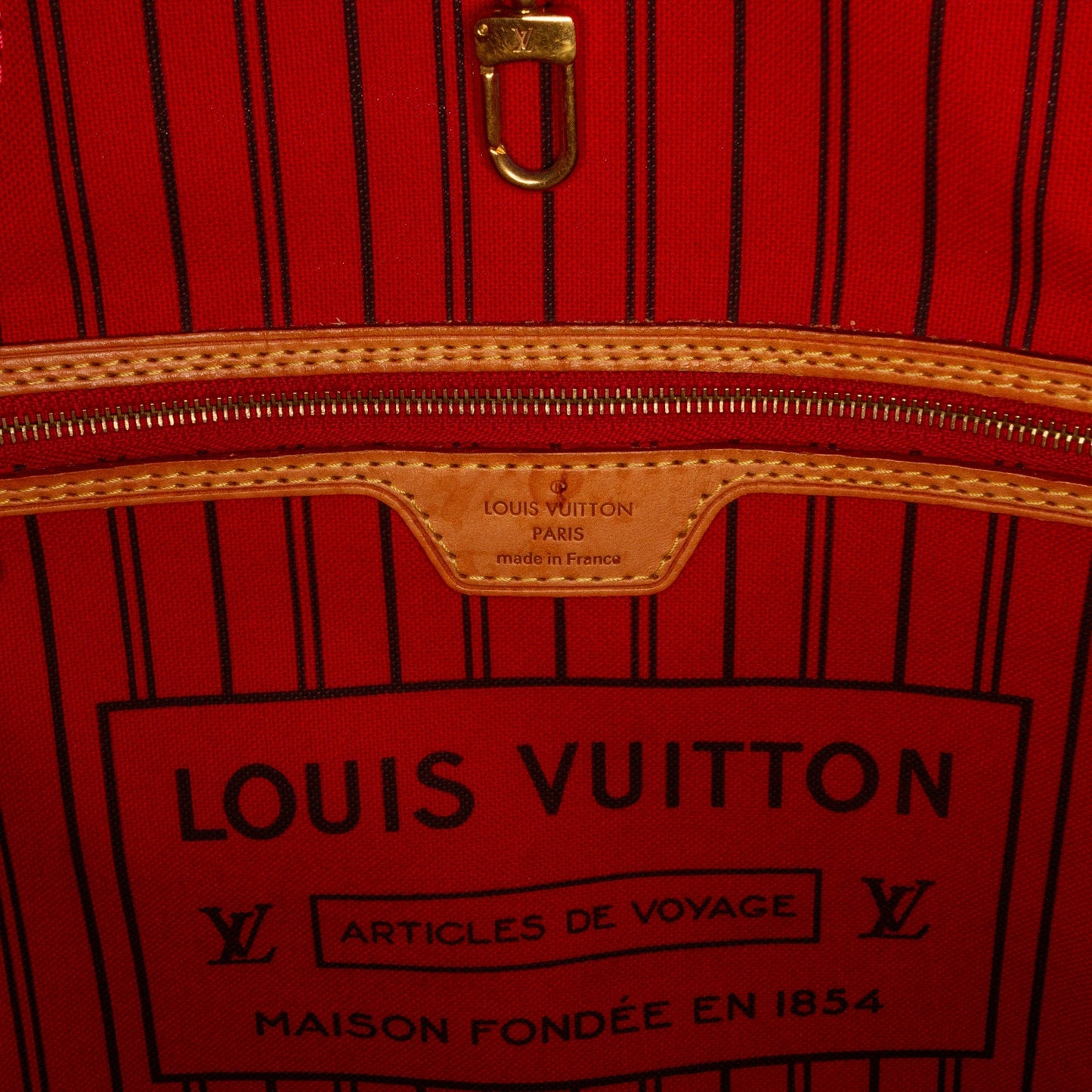 Brown Louis Vuitton Monogram Neverfull MM Tote Bag