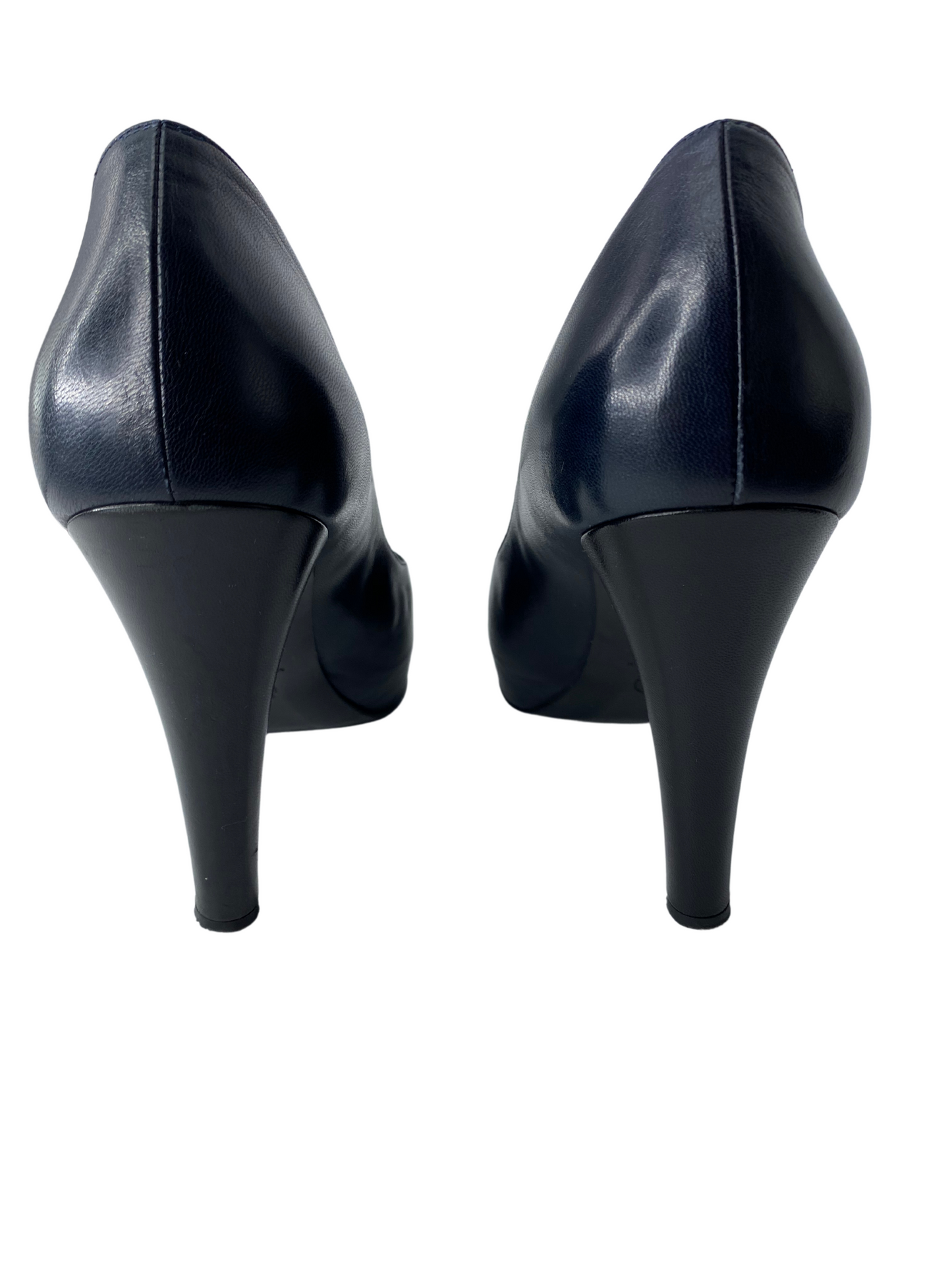 Chanel Leather Round Toe Pump |US9.5|FR39.5|