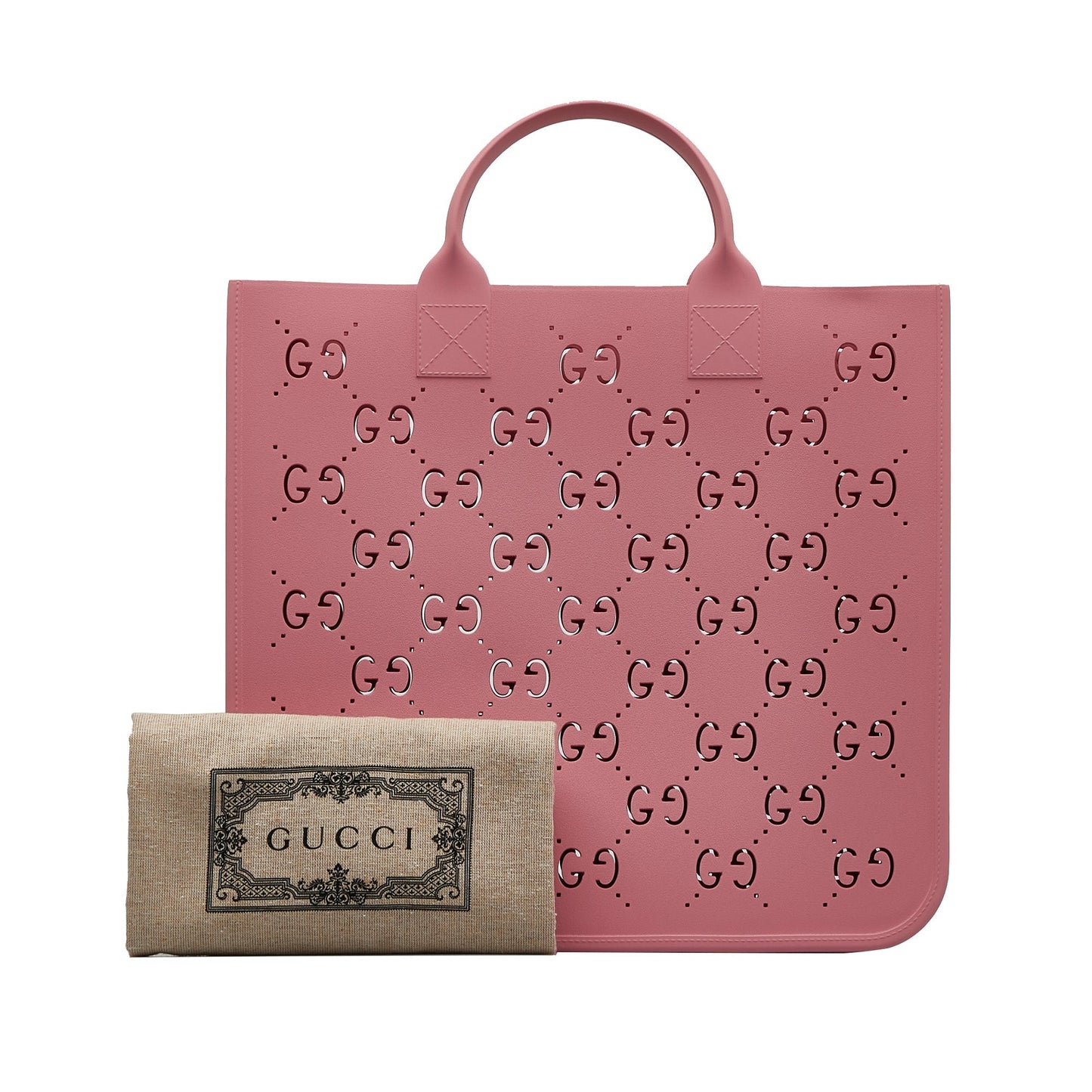 GUCCI Kids' GG Rubber Tote Bag