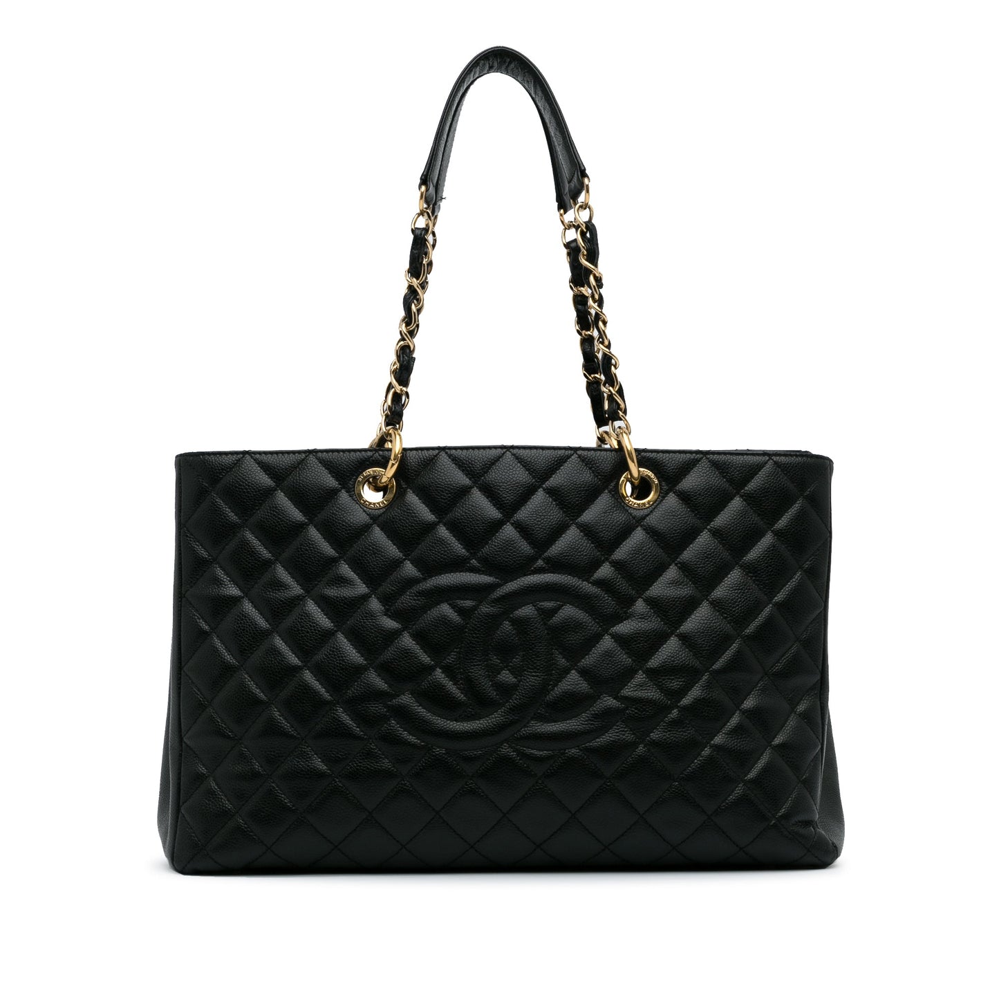 Black Chanel Caviar Grand Shopping Tote XL