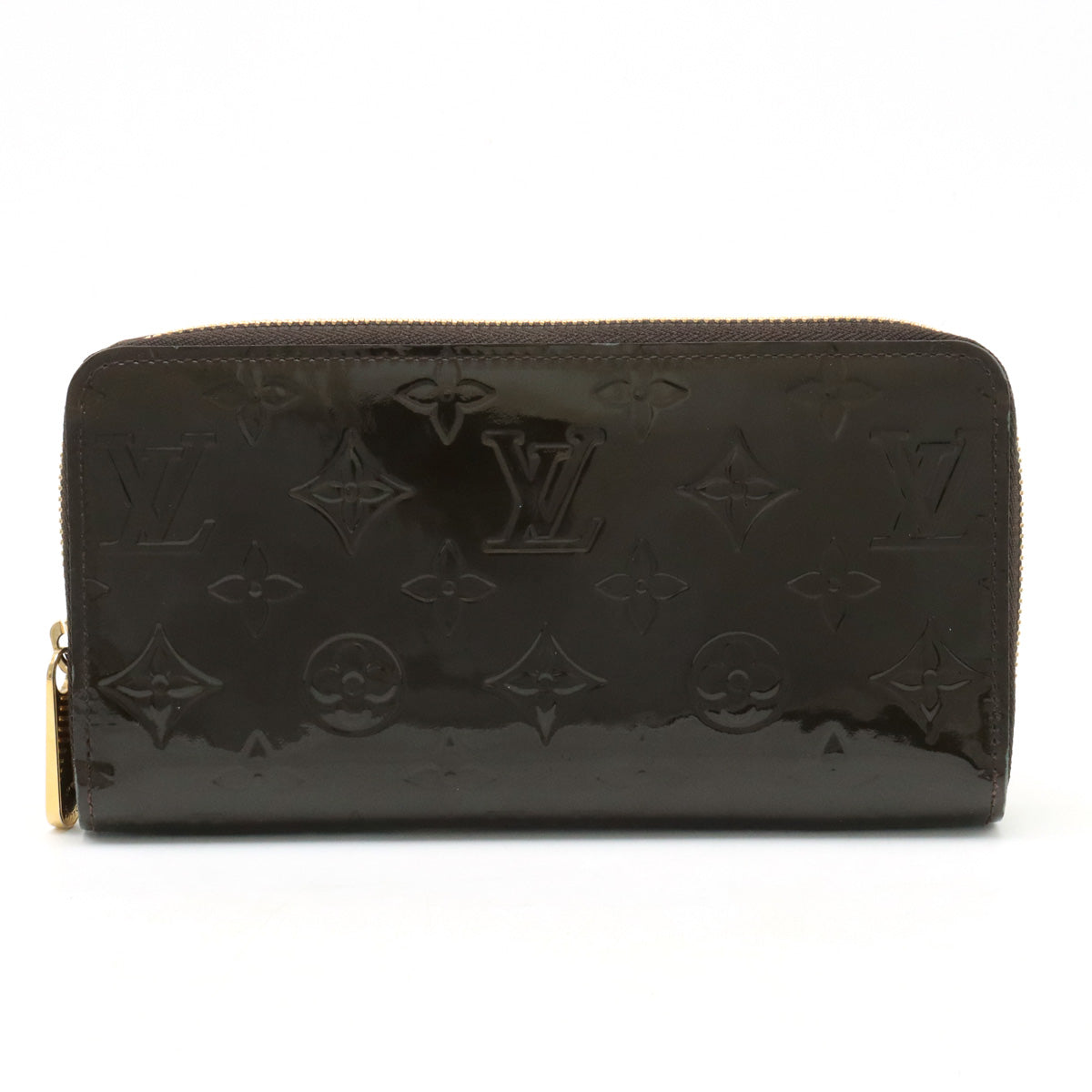 Louis Vuitton Louis Vuitton Monograms Verney Zippy Wallet Round Fassner Long Wallet Emmeline Tildumble Dark Brown M91458