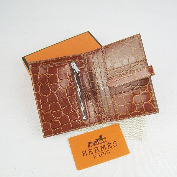 Hermes Wallet H006 Ladies Crocodile