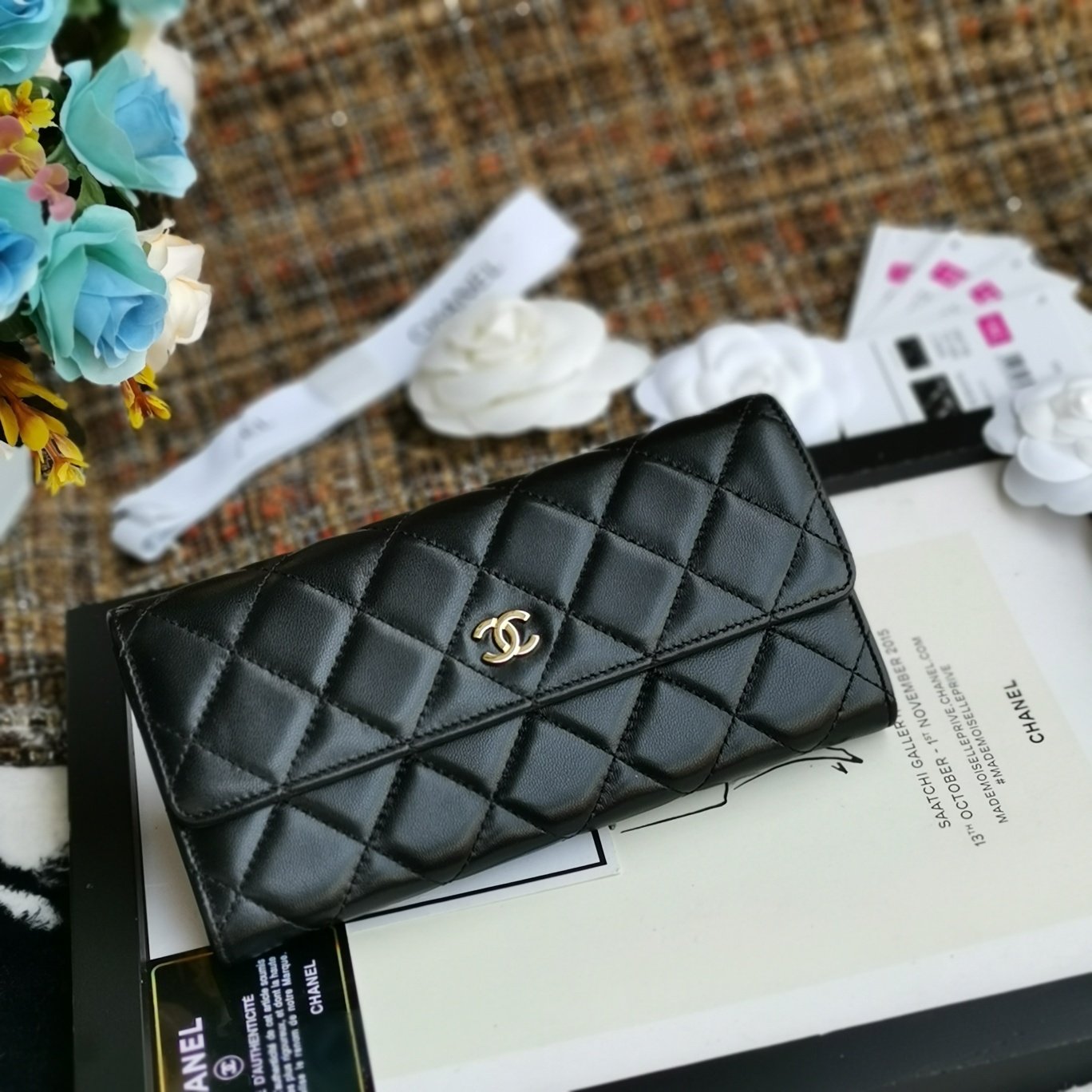 Chanel Classic long Flap Wallet